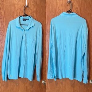 Polo by Ralph Lauren Men's Light Blue Polo Shirt